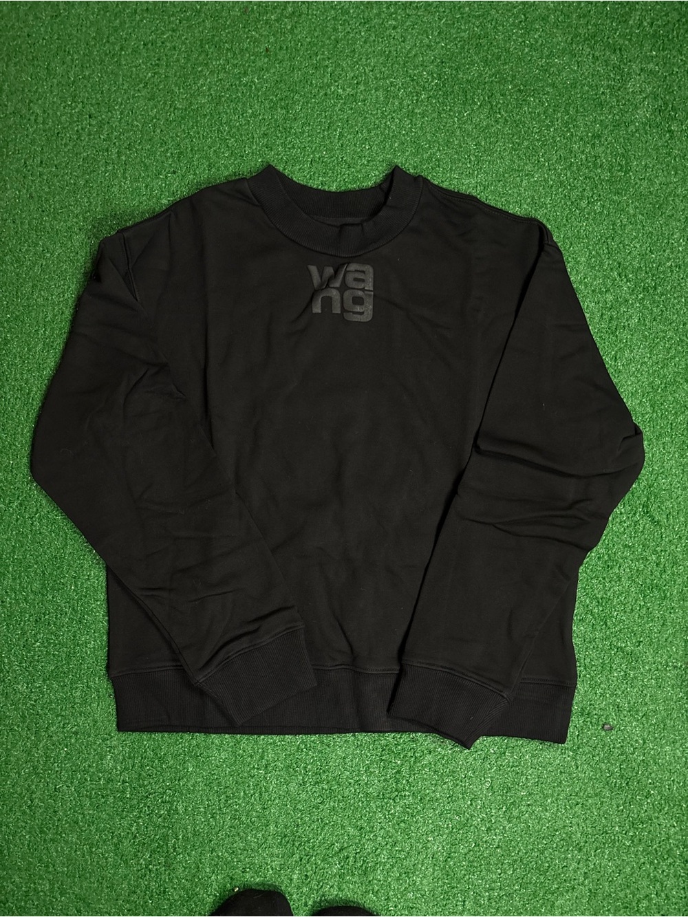 Nike Black Crewneck Sweatshirt with Tonal Logo